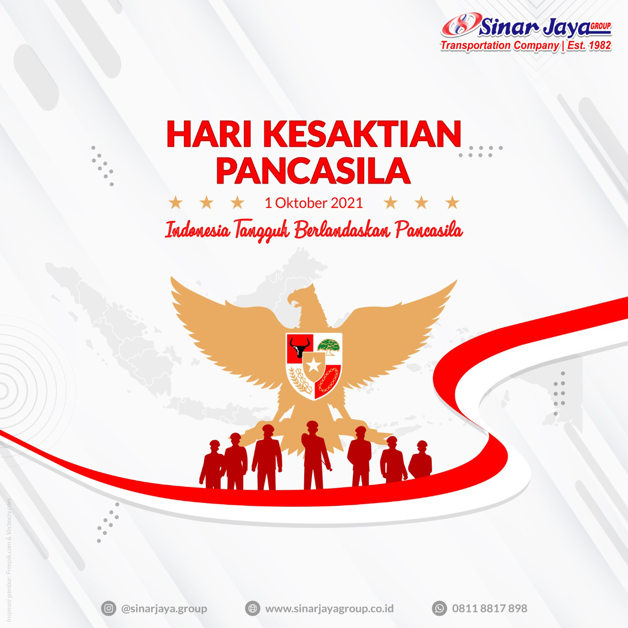 Memperingati Hari Kesaktian Pancasila 2021