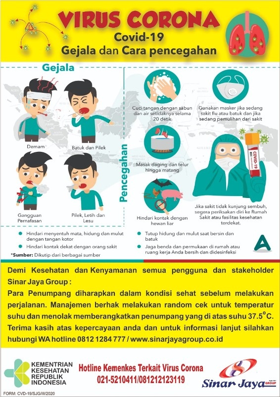 SINAR JAYA GROUP TANGGAP DARURAT CEGAH COVID-19