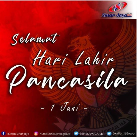  Selamat Hari Lahirnya Pancasila 2019