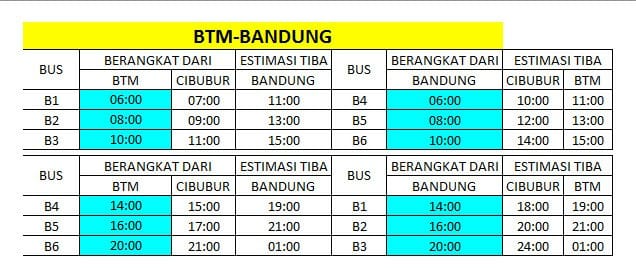 Yuk yang mau ke bandung...