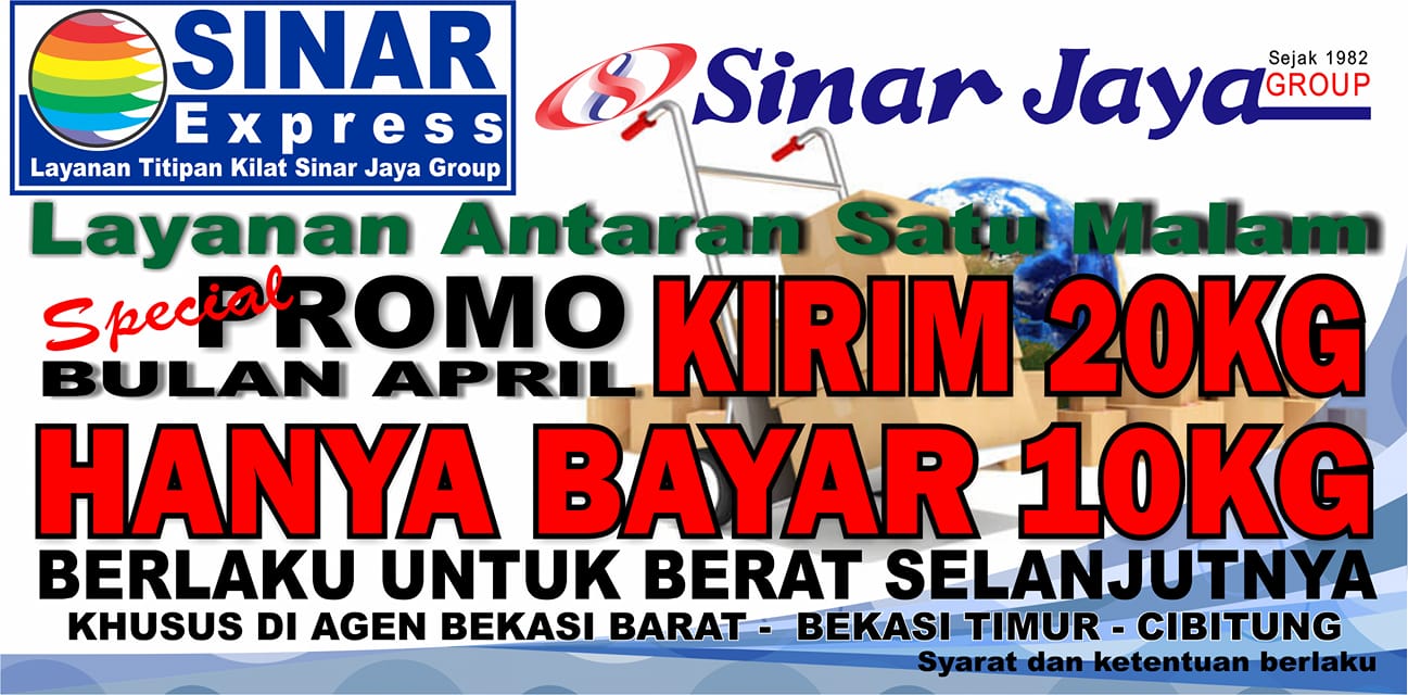 Special di bulan April 2018 #SinarExpress
